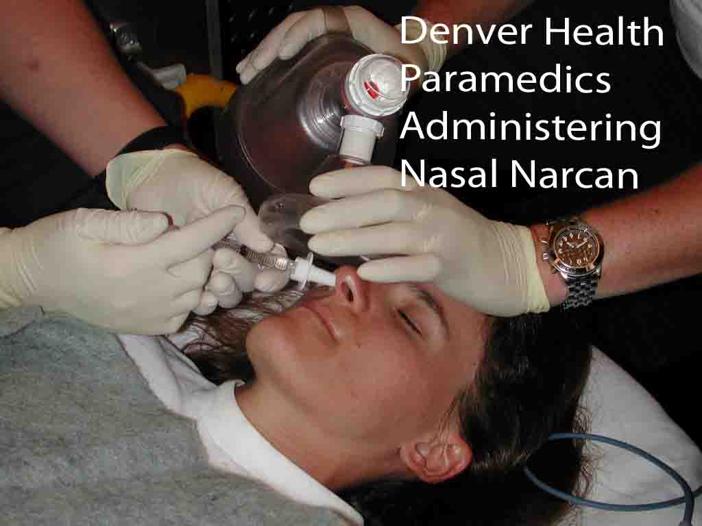 Nasal naloxone delivery